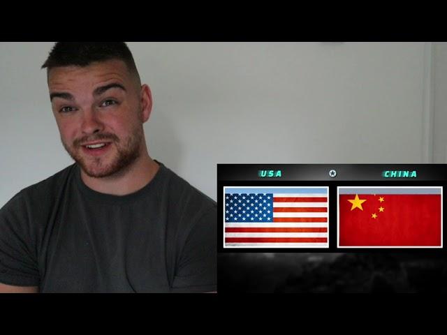 British Guy Reacts To - USA vs China military power comparison 2021- What are you guys prepping for?