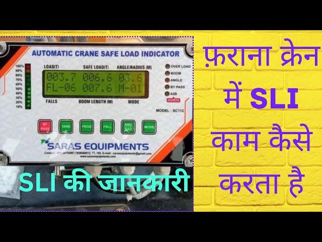 Farana Crane Sli - Safe Load Indicator