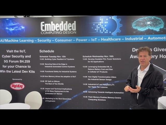 electronica 2022 day 0 with Embedded Computing Design