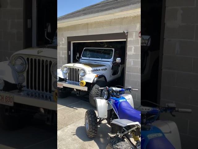 My 1977 CJ7 golden eagle with a 401 engine!