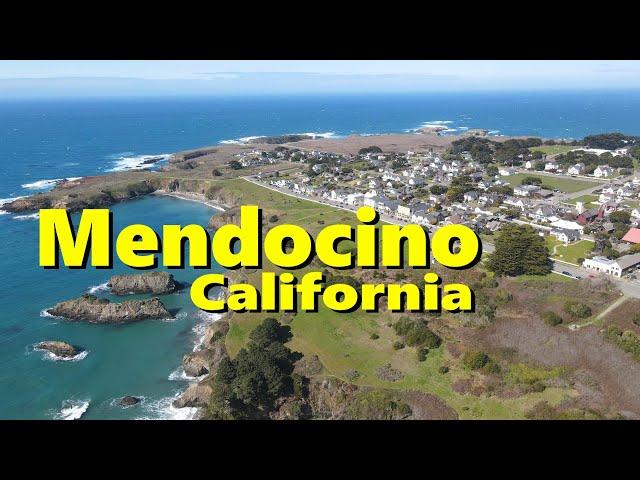 Mendocino, California - 4K Drone