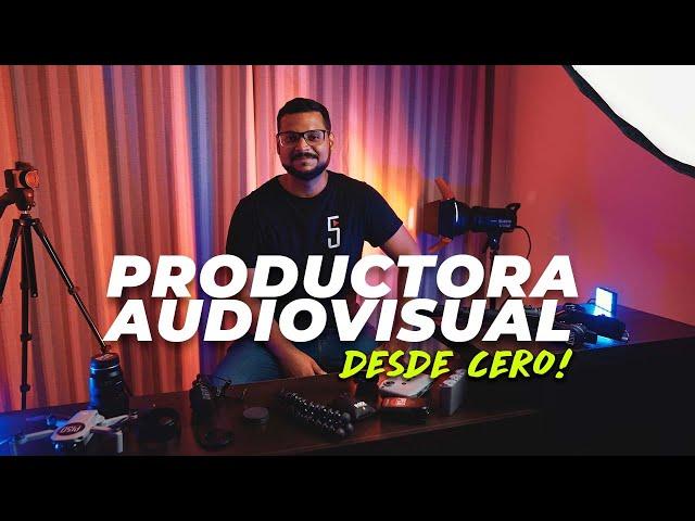 Cómo crear una PRODUCTORA AUDIOVISUAL desde CERO [10 PRIMEROS PASOS]