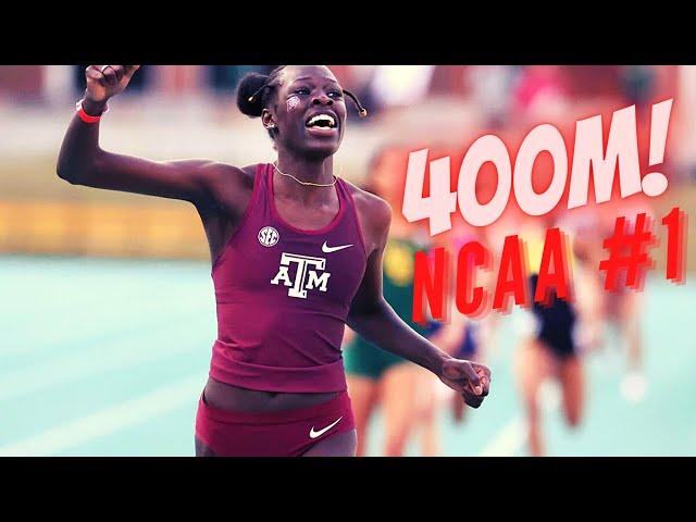 Athing Mu 400m prelims | Fastest Time in the Country | SEC Outdoor T&F Championship May 14, 2021