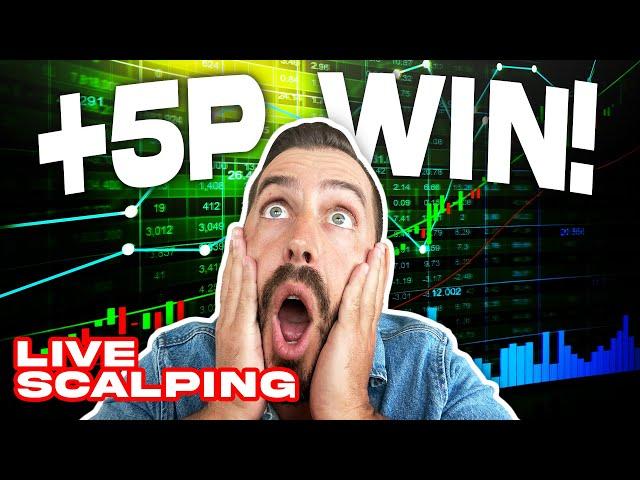 LIVE! My Best Scalping Strategy (+ trading breakouts how to)