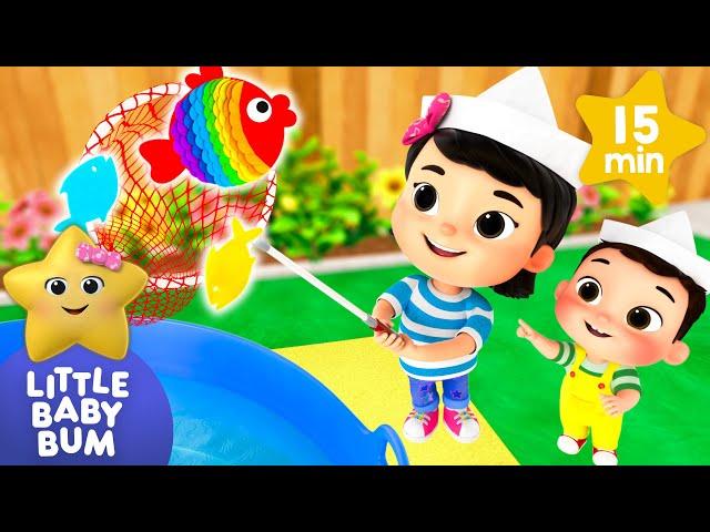 A Sailor Went To Sea - Fun Fishing Experience with Max | Little Baby Bum