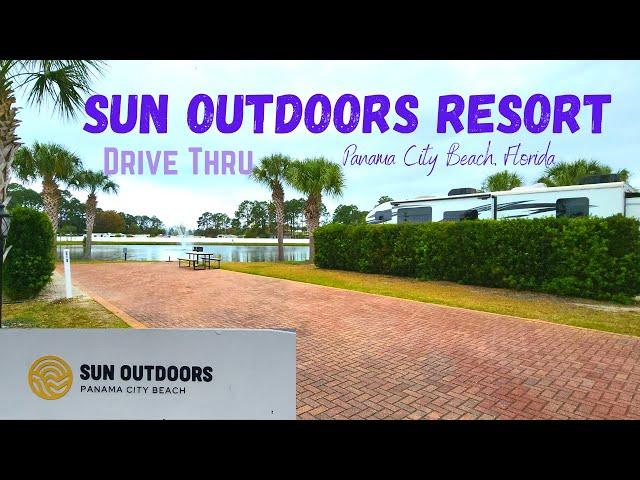 Sun Outdoors Panama City Beach Resort - Drive Through #PanamaCityBeach #Florida