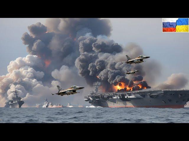 1 minute ago, Ukrainian F-16s destroyed a Russian aircraft carrier with 20 Su-57 jets on board!