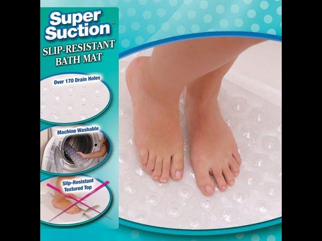 Anti Slip Super Suction Bath Mat | As Seen On TV Videos | As Seen On TV #asseenontv #asseenontvitems