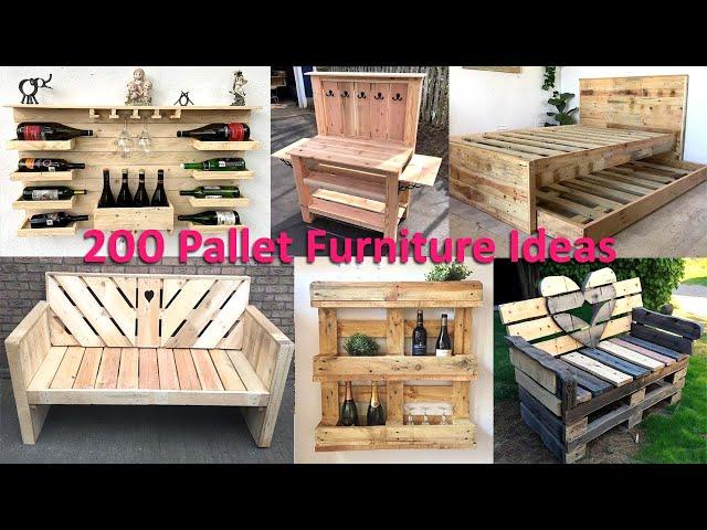 200 Amazing Pallet Furniture And Decoration Ideas