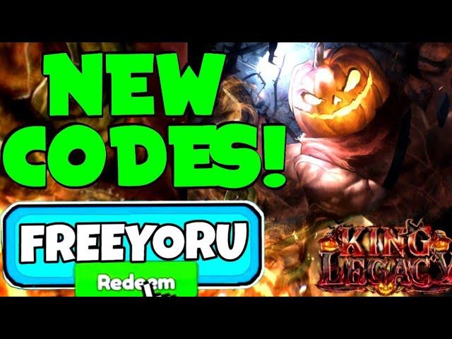 CÓDIGOS NOVOS TODOS OS NOVOS CÓDIGOS FUNCIONANDO NO UPDATE 7.1 KING LEGACY 2024! KING LEGACY CODES