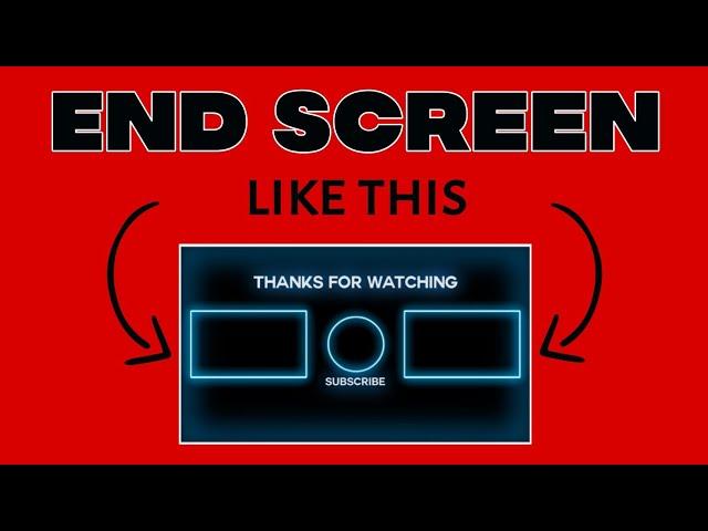 YouTube End Screen Kaise Banaye | How to Make YouTube Outro or End Screen in Mobile 2022