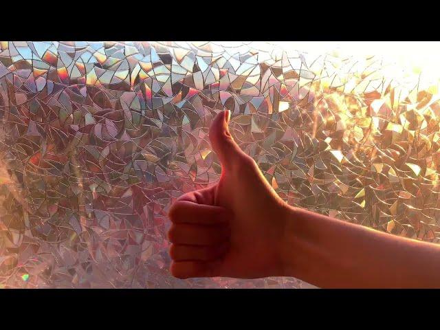 Haton Privacy Rainbow Window Film | Installation Guide & Review