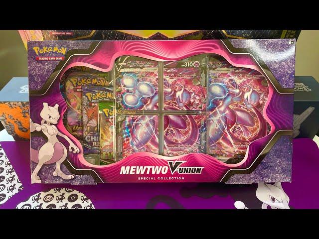 What An AMAZING Promo!  Brand New Mewtwo V Union Box Opening! (Pokemon Cards)