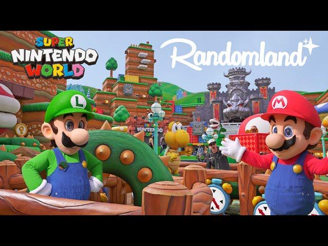 The NEW Super Nintendo World at Universal Studios... a dream come true? Full Tour!