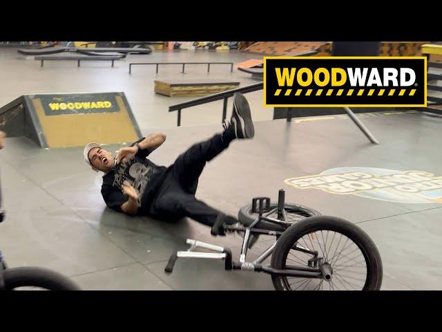 WOODWARD BMX Bike Riding