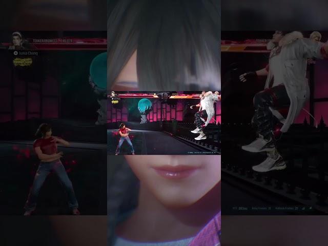 The comeback + combo damage ‍‍‍ #tekken8 #juniachang #juliachang #changgang #junkazama