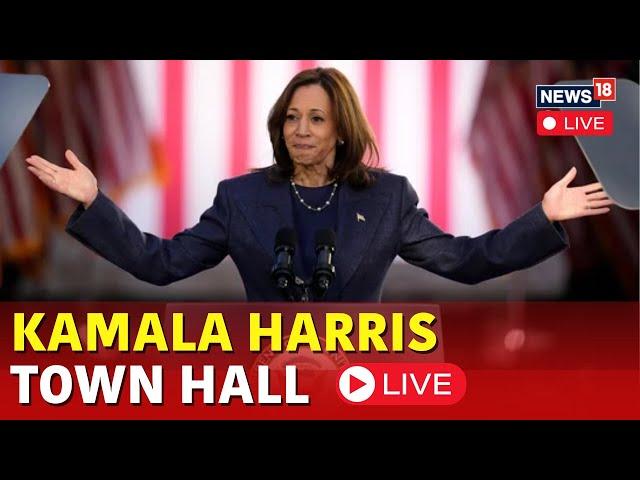 US Election Live Updates: Harris prepares for town hall; Trump heads to Georgia | N18G | News18 Live