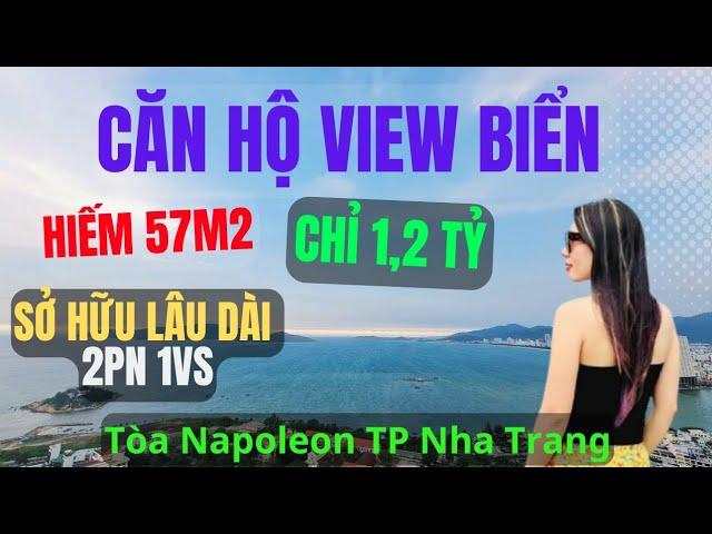 Căn hộ view biển Nha Trang tòa Napoleon