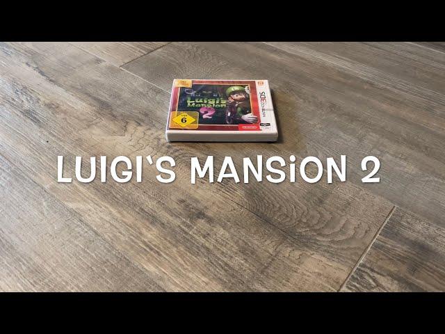 Only Unboxing | Nintendo 2DS & 3DS Luigi's Mansion 2 Game recorded by Timelapse