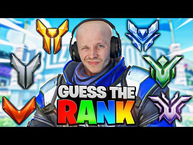 Guessing Your RANK in Overwatch 2!