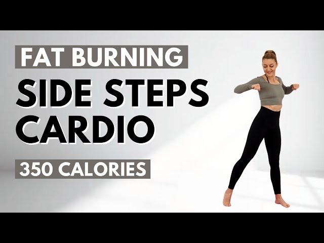 SIDE STEPS CARDIOLOW IMPACT CARDIO for WEIGHT LOSSKNEE FRIENDLYNO JUMPING350 CAL