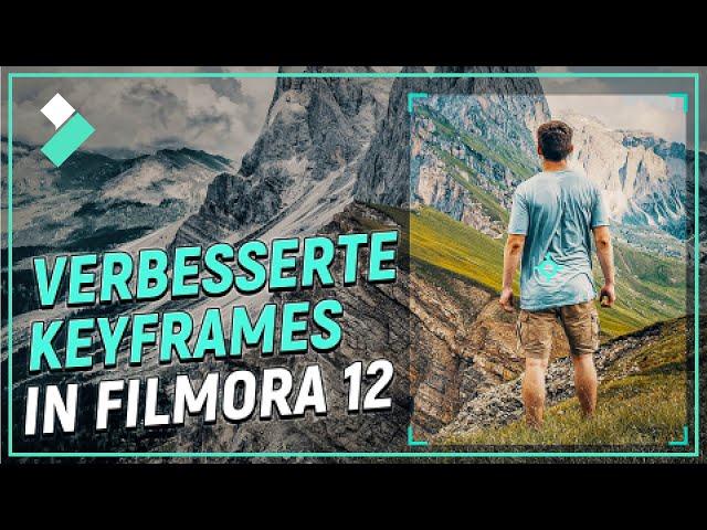 Anleitung zum Animieren mit verbesserter Keyframes in Filmora 12 | DEUTSCH