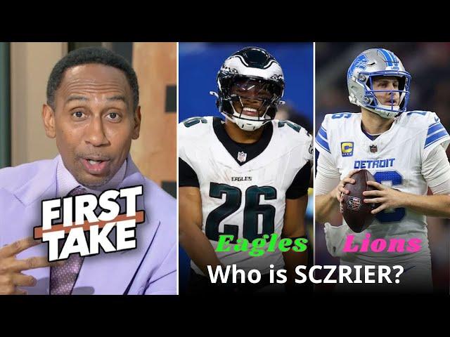 FIRST TAKE | Eagles or Lions - Who's SCRAZIER? - Stephen A. Smith & Shannon Sharpe heated dabate