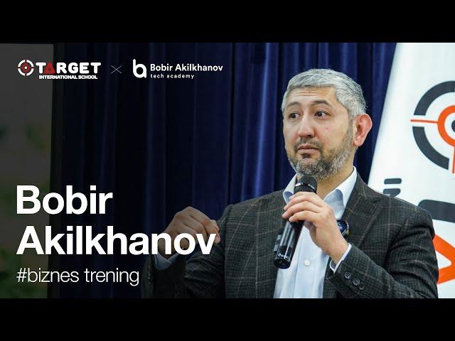 #trening Bobur Akilkhanov " Biznes va IT da muvaffaqiyatli inson bo'lish formulasi!"