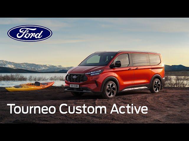 More Space for Exploring | All-New Tourneo Custom Active from Ford Pro