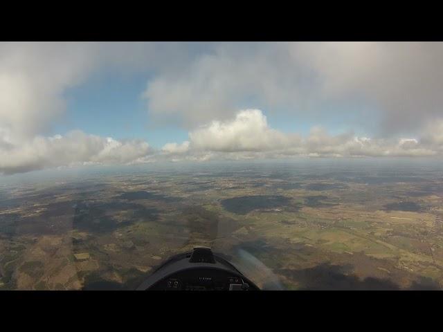 Swedish Record 300km Out and return EB29DR Glider