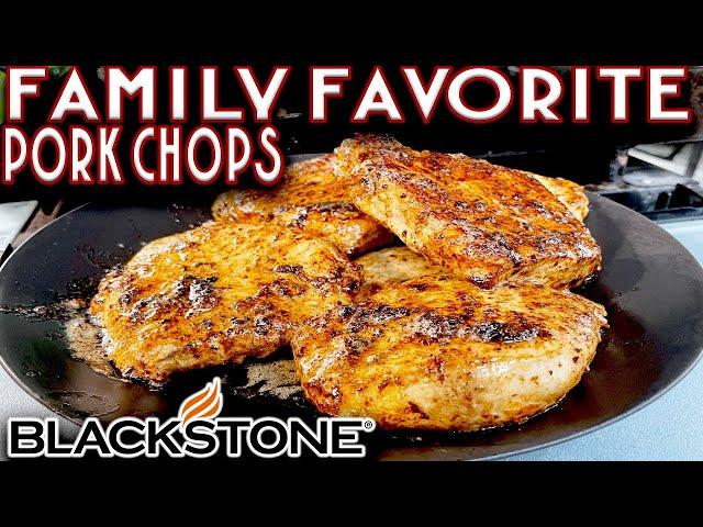 THE ONLY WAY NOW TO COOK PORK CHOPS ON THE BLACKSTONE GRIDDLE! FAMILY FAVORITE FLAT TOP RECIPE