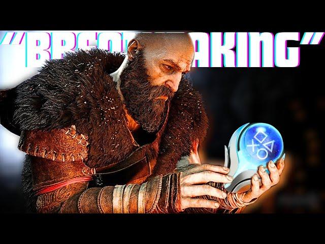 God Of War Ragnarök's Platinum was Breathtaking!