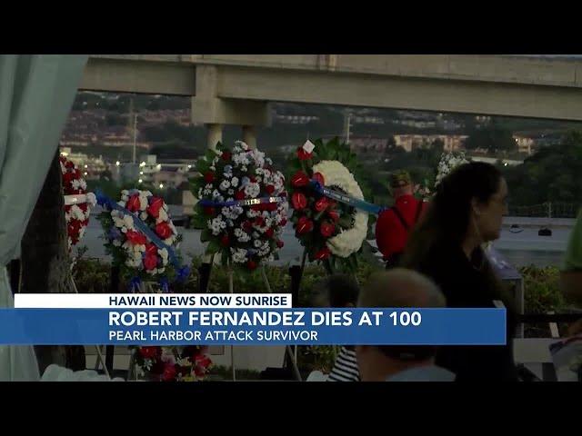 Robert Fernandez, Pearl Harbor attack survivor, dies at 100