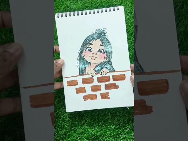 how is it?? #diy #trending #craft #drawing #sketch #brushpen #markers #trending #colors #viralshort