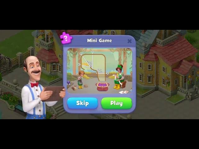 Gardenscapes Gameplay 