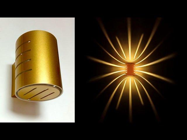 Modern Lighting Ideas from PVC Pipe | Wall Lamp Design Spotlight | DIY Crafts