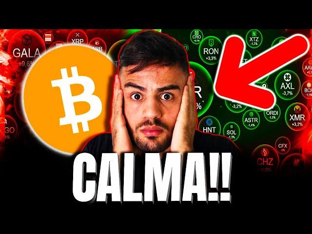 BITCOIN!! SERÁ QUE VAMOS CORRIGIR ?? ATENÇÃO