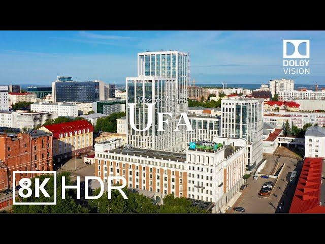 Ufa, Russia  in 8K HDR ULTRA HD 60 FPS Dolby Vision™ Drone Video