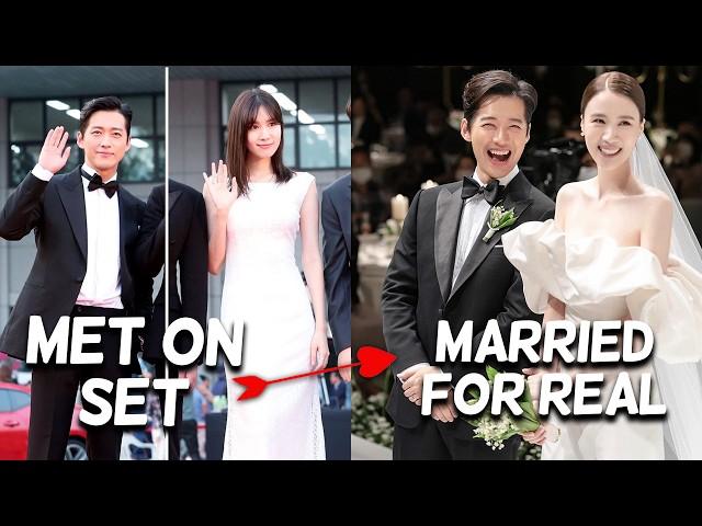 17 K-Drama Couples Who Met On Set & Fell MADLY IN LOVE ( + 2024 Weddings!)