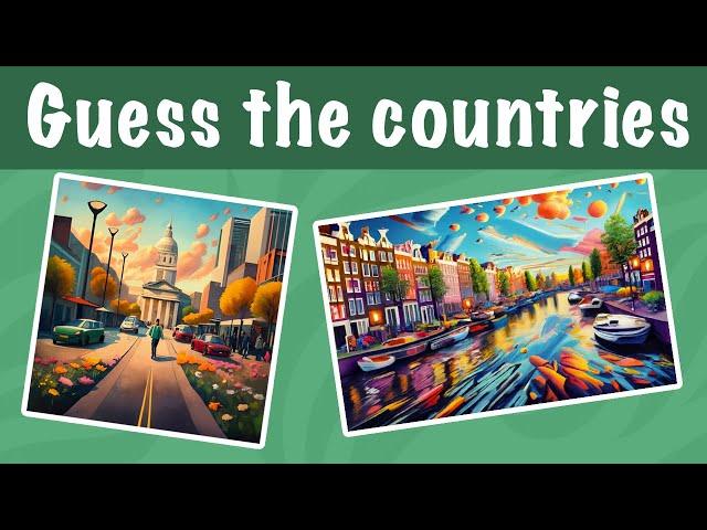 Epic Countries Quiz Challenge | Can You Guess the Nation from City Photos? 