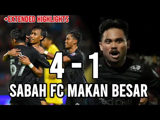 SABAH FC 4-1 PENANG FC  | EXTENDED HIGHLIGHTS | LS20