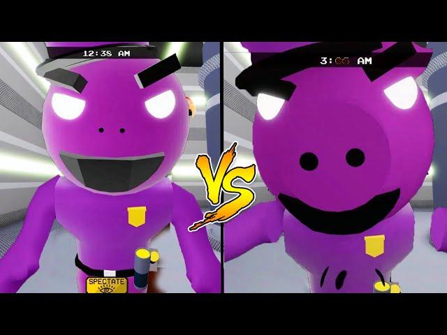 Roblox Freggy Chapter 2 New Purple Guy vs Purple Piggy Jumpscare