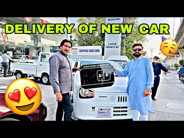 Taking Delivery Of New CarSuzuki Alto 2023