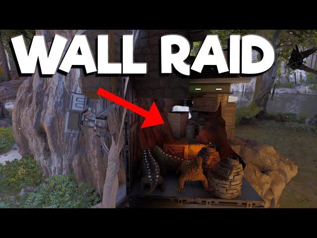 We Found A Hidden Tree Base Raid & Built UP - ARK ABBERATION