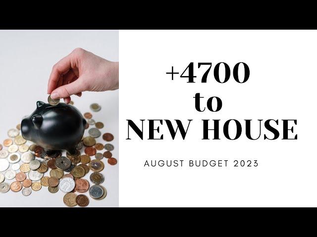   $$18K+ Income | Monthly Budget | August 2023