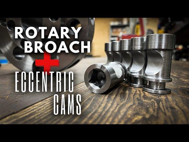 Rotary Broaching Eccentric Cams || INHERITANCE MACHINING