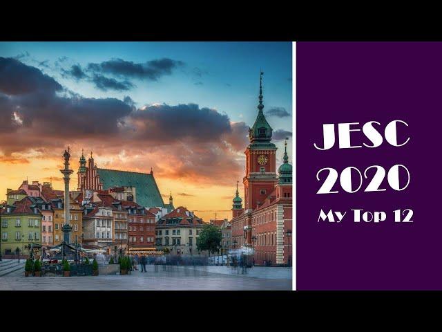 JESC 2020 - My Top 12!