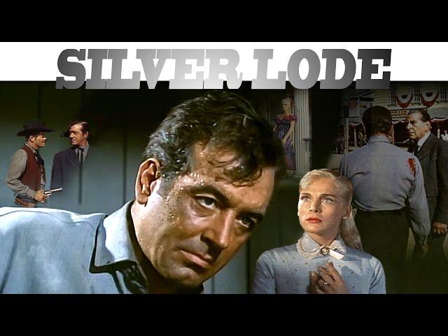 Silver Lode (1954) Western | John Payne, Lizabeth Scott, Dan Duryea | Full Movie