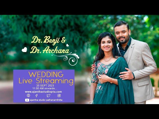 The Holy Matrimony of Dr.Benji & Dr.Archana