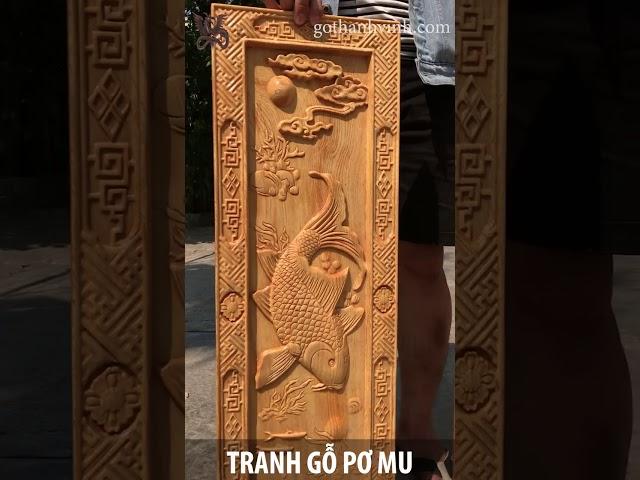 Tranh gỗ Pơ Mu - Gỗ Thành Vinh